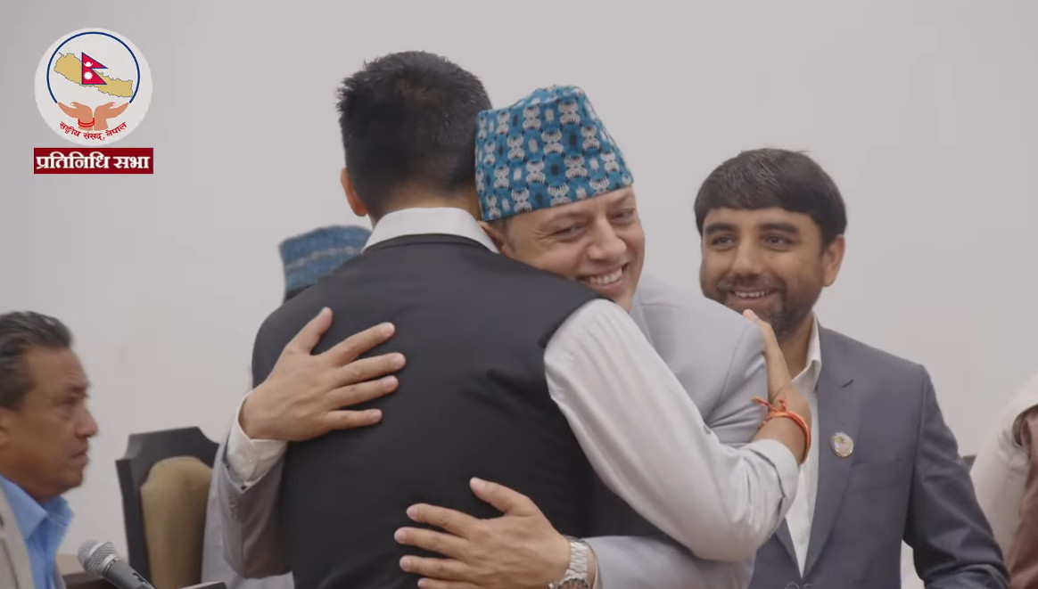 Aryal elected Speaker of HoR, Senior MP KC congratulates newly-elected Speaker